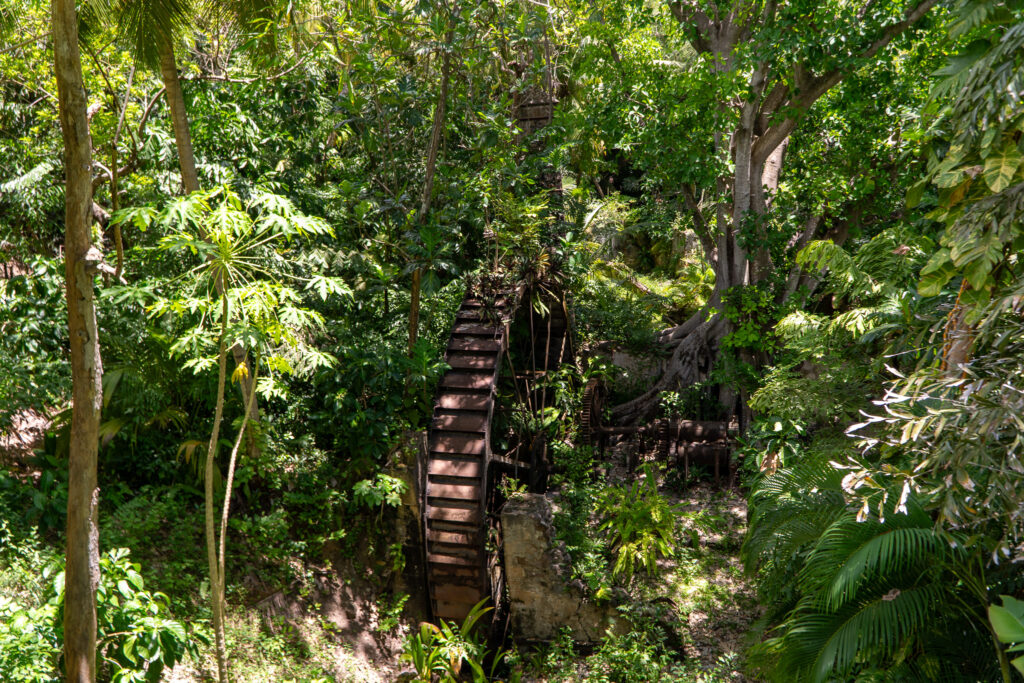 Historic architecture at Balenbouche Estate