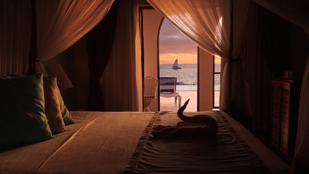 A guest room at Le Mirage in Jamaica